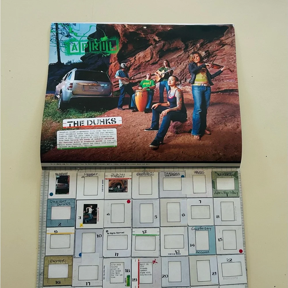 CHEVY / Year In Rock 2006 Calendar